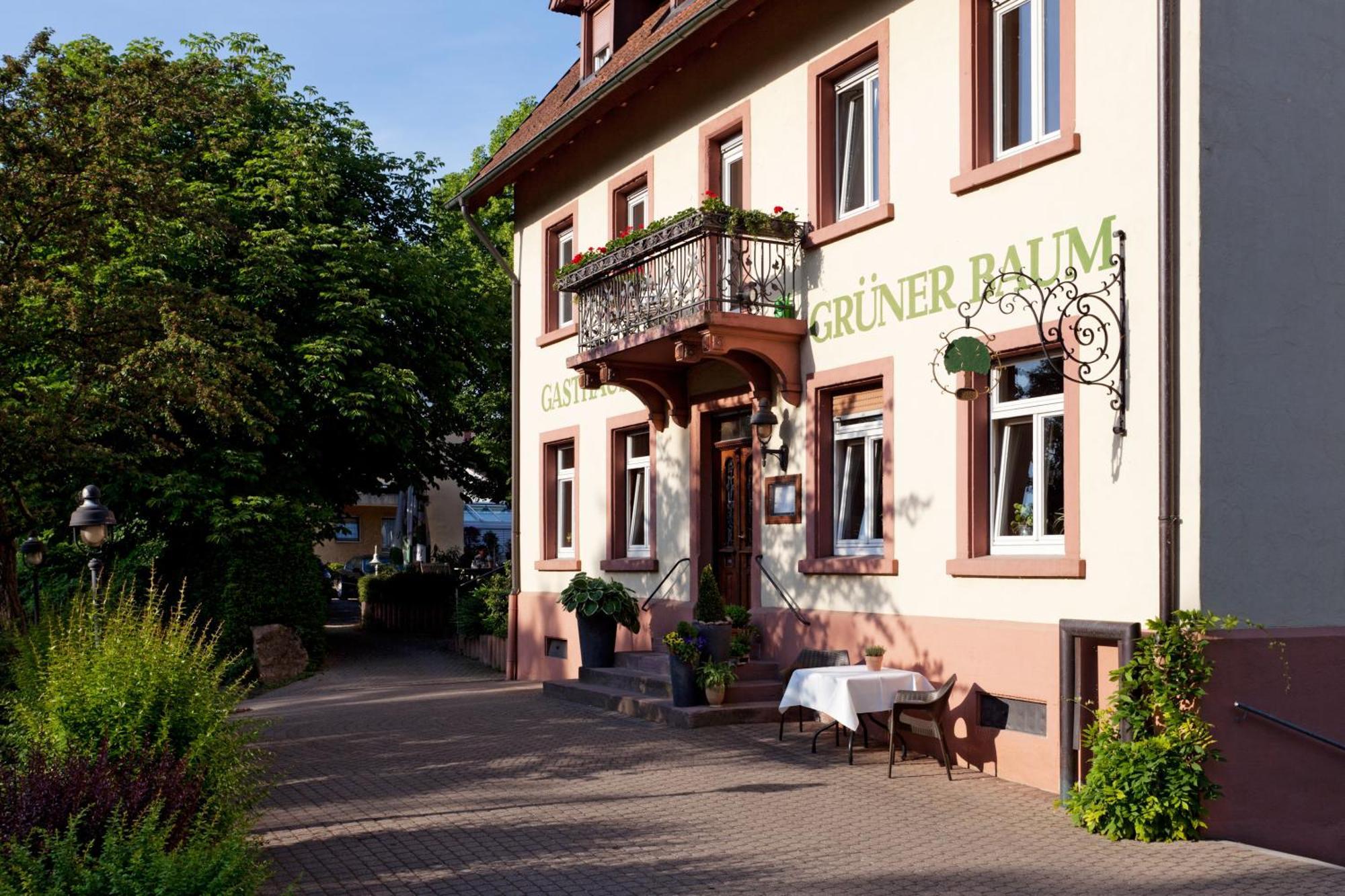 Hotel & Restaurant Gruener Baum Merzhausen Bagian luar foto